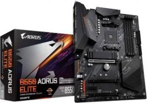 AORUS, B550, ELITE, Motherboard