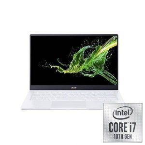 Acer, Swift 5,Intel® Core™ i7,1065G7, 8GB RAM, 512GB SSD, NVIDIA GeForce MX250 2GB, 14″ Touch Screen, Win 10,White