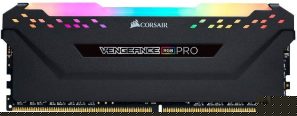 CORSAIR, VENGEANCE, RGB PRO, 32GB 2 x 16GB, DDR4, DRAM, 3600MHz, C18, Memory Kit