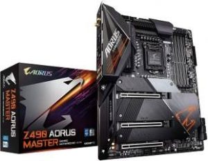 GIGABYTE, Z490, AORUS, Master, Intel, LGA1200 Z490, ATX, 2.5G LAN, 3xM.2 Thermal, Intel, Wi-Fi 6, Gaming, Motherboard,LOQTAA.COM