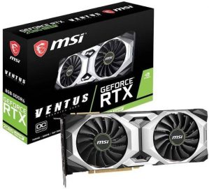 MSI, GeForce, RTX 2080, SUPER VENTUS XS, OC, 8GB, GDDR6