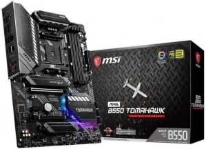 MSI, MAG B550, TOMAHAWK, Gaming, Motherboard, AMD, AM4, DDR4, PCIe 4.0