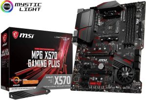 MSI, MPG X570, GAMING,PLUS, Motherboard, RGB, and RAINBOW, LED, strip AMD, AM4, PCIe 4.0, DDR4