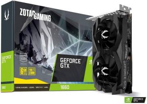 ZOTAC, GAMING, GeForce, GTX 1660, 6GB, GDDR5