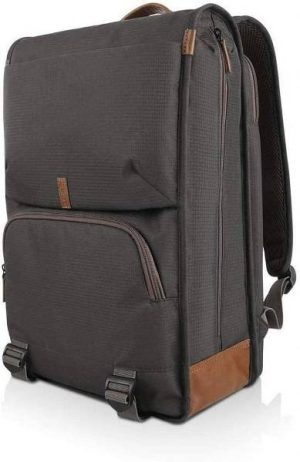 Lenovo, 15.6”, Laptop, Urban Backpack B810, 15.6-Inch, Laptop, Tablet, Sturdy, Water-Resistant Fabric, Padded Compartment, Anti-Theft Pocket, Business Casual, Travel or School, GX40R47785, Black
