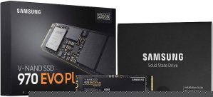 Samsung, SSD 970 EVO, Plus NVMe, M.2, 500GB