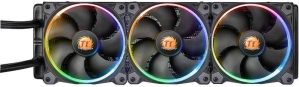 Thermaltake, Water 3.0, Triple Riing, RGB, High Static Pressure Fans 360 AIO Liquid, Cooling System, CPU, Cooler CL-W108-PL12SW-A