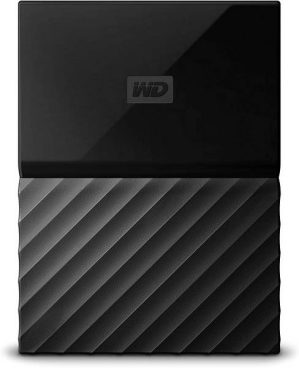 WD, 2TB, Black, My Passport Portable External Hard Drive, USB 3.0, WDBS4B0020BBK,WESN