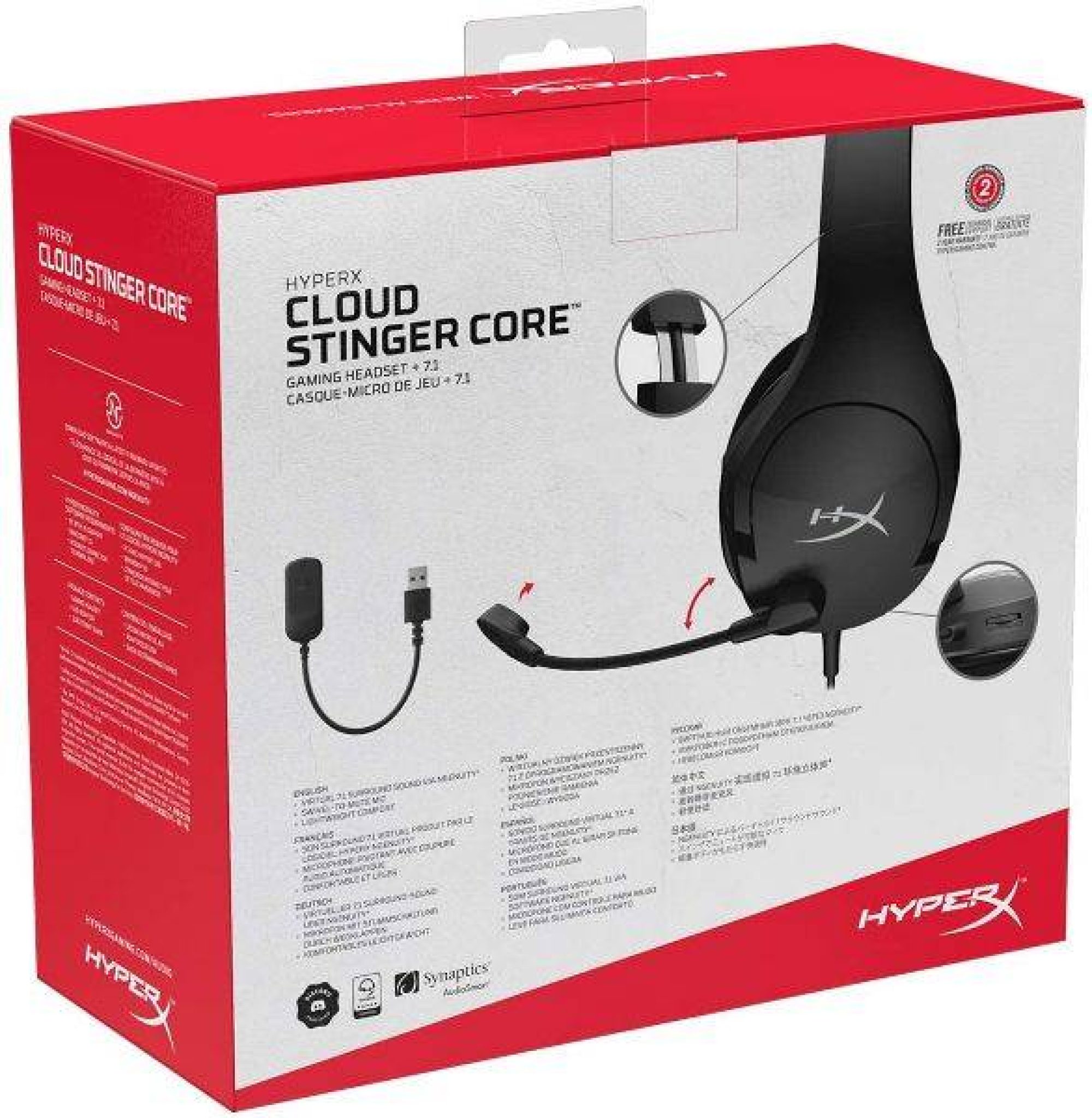 HyperX, Cloud Stinger Core, Gaming Headset, for PC, 7.1 Surround Sound