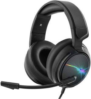 XIBERIA, V20, Gaming Headset, for PS5,PS4 Gaming Headset with Noise Cancelling Microphones,Dazzle Colour LED Lights,PC Stereo Bass Surround Gaming Headphones, Compatible with Xbox One,Laptop,Mac,Nintendo Switch,Mobile Phone,Tablet