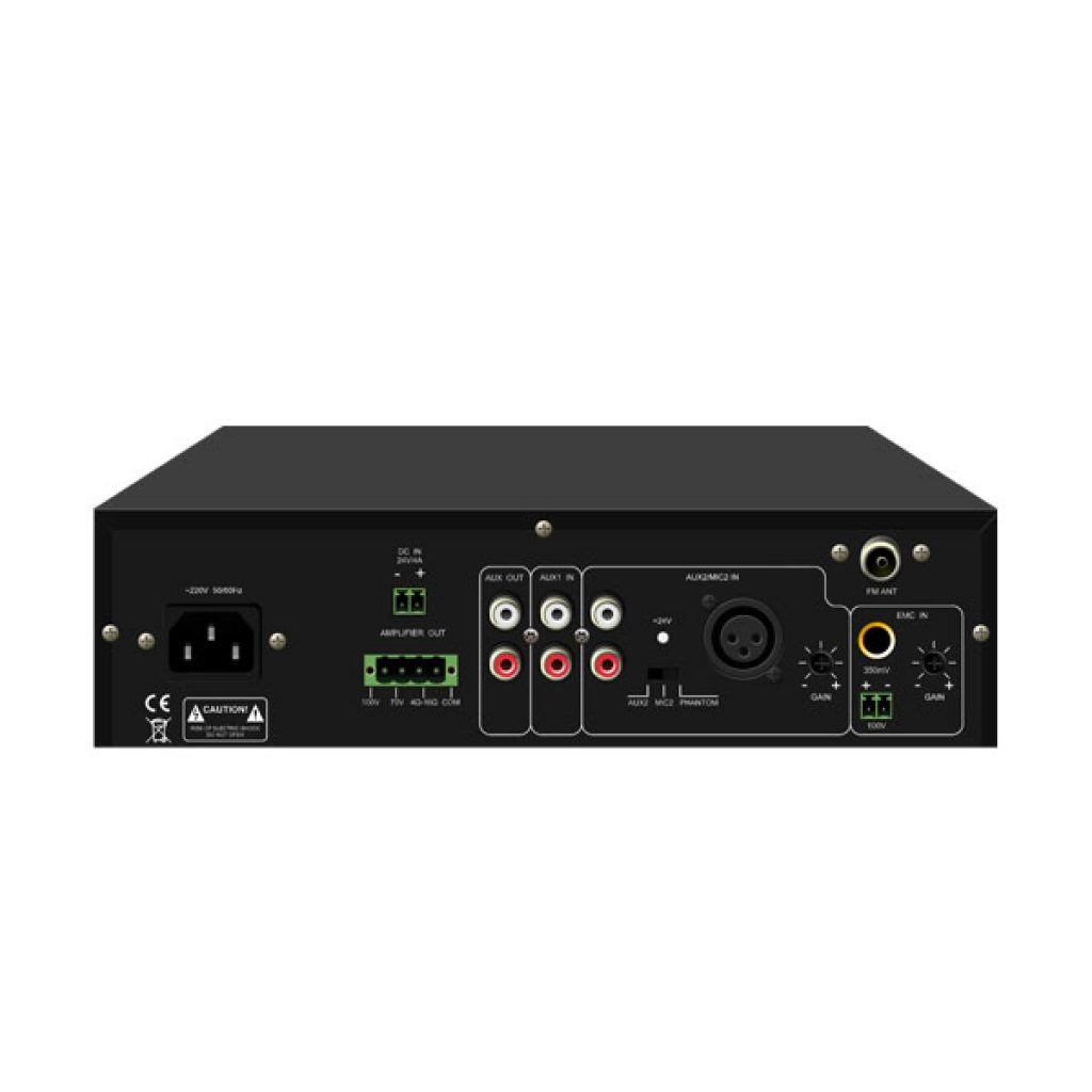 MP120UB DSPPA Mini Digital Mixer Amplifier with USB & Bluetooth. loqtaa.com, 