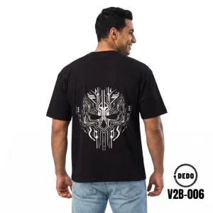 DEDO V2B-006 – Oversized Black T-Shirt