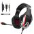 ONIKUMA, K12, Stereo, Gaming Headset ,with Mic, Controls and LED light for PC, PS4, Xbox and Mobiles (Black/Red