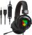 ONIKUMA, K3, Stereo, Gaming Headset, for Xbox One, PC, PS4 Over-Ear Headphones with Noise Canceling Mic, Soft Breathing Earmuffs, LED Light, Mute&Volume Control for Mac Laptop Tablet Smatphone